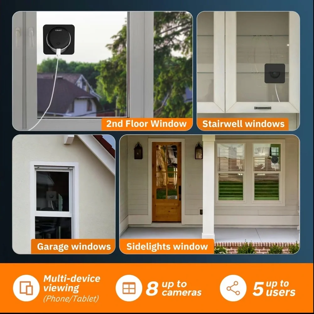Girafit 2K Second Floor Window Camera